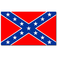 Vlag Zuidelijke Verenigde Staten   90 x 150 cm   Zuidelijke Vlag   Confederate Flag