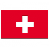 Vlag Zwitserland   90 x 150 cm   feestartikelen   Zwitserland landen thema   supporter/fan