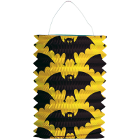 Vleermuis lampion   18 cm   voor halloween of heksen thema