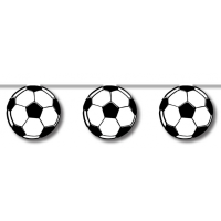 Voetbal feest thema feestslinger   5 meter   Feestartikelen en versieringen   papier   sport