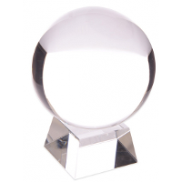 Merkloos Waarzegsters bol   10 cm   Glazen bol   kristallen bol   Heksen bol