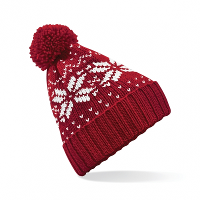 Wintermuts Snowstar   rood   gesponnen acryl   volwassenen