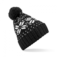 Wintermuts Snowstar   zwart   gesponnen acryl   volwassenen