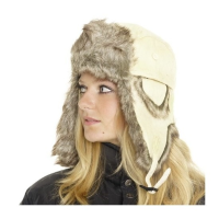 Witte bontmutsen canvas