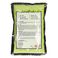 Zakje Holi kleurpoeder   groen   100 gram   feestartikelen   Heilig Indiaas kleurenpoeder