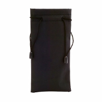 Zonnebrillen etui   zwart   18 x 9 cm   stof   brillenhoes   Zonnebrilzakje   beschermhoes