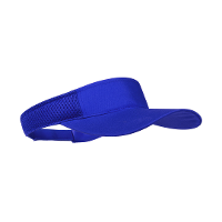 Zonneklep pet   blauw   voor volwassenen   Sunvisor   katoen   verstelbaar   dames/heren
