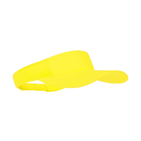 Zonneklep pet/Sunvisor   geel   voor volwassenen   Katoenen verstelbare zonnekleppen   Dames/heren