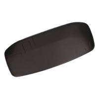 Zwarte harde brillenkoker 15,5 cm