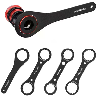 MEROCA 16/24 Notch Aluminium Legering Fiets Bottom Bracket Sleutel BB39 BB40.5 BB44 BB46 BB49 BB52 Fiets Holle Schijf Ve