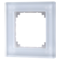 Merten 489119 Afdekking Frame 1 voudig System M, M Plan Wit 1 stuk(s)