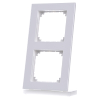 Merten 515219 Afdekking Frame 2 voudig M Plan Polar wit (glanzend) 1 stuk(s)