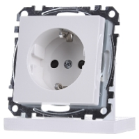 Merten MEG2300 0319 Wandcontactdoos System M Polar wit