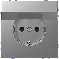 Merten MEG2310 6036 Wandcontactdoos System Design RVS 1 stuk(s)
