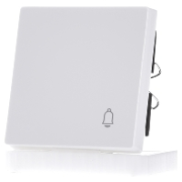 Merten MEG3305 0319 Wisselschakelaar Afdekking System M Polar wit
