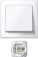 Merten MEG3341 1419 Wisselschakelaar System M Polar wit 1 stuk(s)