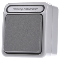 Schneider Electric MEG3449 8029 AquaStar Compleet Verwarmingsnoodschakelaar spatwaterdicht Lichtgrijs 1 stuks 1 stuk(s)