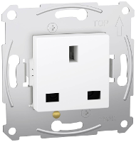 Merten MTN2120 0000 Wandcontactdoos Inzetstuk System M 1 stuk(s)