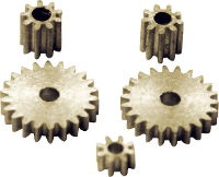 Messing Micro Tandwielset Sol Expert Module 0.2 Zrs Ritzel 1 Set