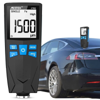 MESTEK Digitale Backlight LCD Film Dikte Meter 1500UM Autolak Dikte Tester FE/NFE Laagdiktemeter