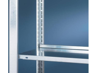 META 96021 Magazijnstelling basismodule 80 kg (b x h x d) 806 x 2000 x 336 mm Staal Poedercoating Lichtgrijs Metaal