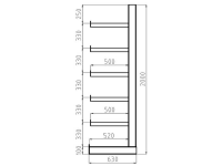 Meta 97832 (b X H X D) 4050 X 2000 X 630 Mm Gentiaan Blauw