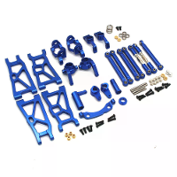 Metaalupgradeonderdelen Swing Arm Steering Cup Accessoires Set Voor ZD Racing DBX 10 1/10 RC auto
