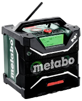Metabo Bouwradio DAB+ Groen zwart