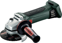 Metabo W 18 Ltx 125 602174840 Accu Haakse Slijper 125 Mm Zonder Accu, Incl. Koffer 18 V