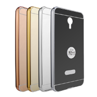 Metal Aluminum Frame+tempered Glass Pc Back Cover Case For Meizu M2 Note