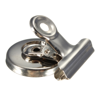 Metal Magnetic Clip Magnet Base For Refrigerator Memo Note Message