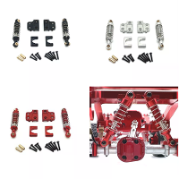Metalen Geüpgrade Achteras Bevestigingsonderdelen Shock Absorber Set voor MN 1/12 MN82 LC79 RC Auto Reserveonderdelen