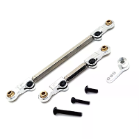 Metalen Geüpgraded Servo Stuurstang Voor MJX 1/12 H12Y H12Y+ RC Auto Reserve Onderdelen