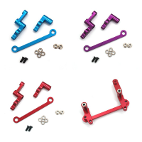 Metalen opwaardering accessoires stuurinrichting voor Wltoys 124008 124010 1/12 RC auto onderdelen