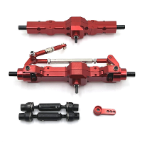 Metalen Upgrade Kit Voor Achter Brug Aandrijfas voor WPL 1/10 C74 1/16 RC Auto Onderdelen