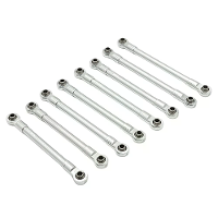 Metalen verbeterde chassisfixatiestang voor MJX 1/12 H12Y H12Y+ RC auto reserveonderdelen