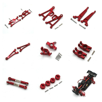 Metalen verbeterde stuurkop voor en achterste bovenste lagerarm stuurarm voor MJX 14210 14209 RC auto onderdelen