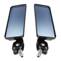 Metric Bikes Chrome Arrow Mirror Set For Harley