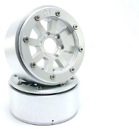 Metsafil 1:10 Crawler Velgen Hamer Zilver 1 paar