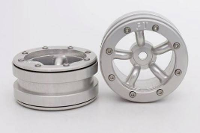 Metsafil 1:10 Crawler Velgen PT Safari Zilver 2 stuks