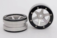 Metsafil 1:10 Crawler Velgen PT Slingshot Zilver 2 stuks