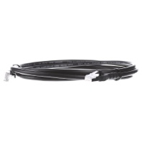 Metz Connect 1308452000 E RJ45 Netwerkkabel, patchkabel CAT 6A S/FTP 2.00 M Zwart Snagless 1 stuk(s)