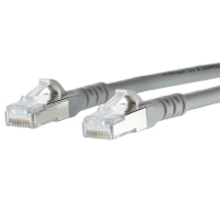 Metz Connect 130845B033 E RJ45 Netwerkkabel, patchkabel CAT 6A S/FTP 20.00 M Grijs Snagless 1 stuk(s)
