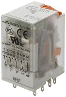 Metz Connect 110017051407 Steekrelais 230 V/AC 7 A 4x wisselcontact 1 stuk(s)