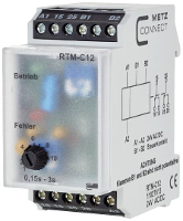 Metz Connect 11027613 RTM C12 Tijdrelais 24 V/AC, 24 V/DC 1 stuk(s) 2x wisselcontact