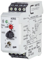 Metz Connect 110666 Drempelwaardeschakelaar 24, 24 V/AC, V/DC (max) 1x wisselcontact 1 stuk(s)