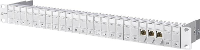 Metz Connect 130920 E 24 poorten Netwerkpatchpaneel 483 mm (19) CAT 6A 1 HE Zilver (metallic) Ingericht