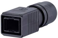 Metz Connect 1401045002KE Industry IP67 V4 1401045002KE Wartelbehuizing Zwart 1 stuk(s)