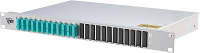 Glasvezel patchpaneel 24 poorten SC D Metz Connect 150255BA12 E 1 HE