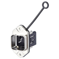 Metz Connect E DAT Industry IP67 V14 14010833C0MN Behuizing, inbouw Zilver (metallic) 1 stuk(s)